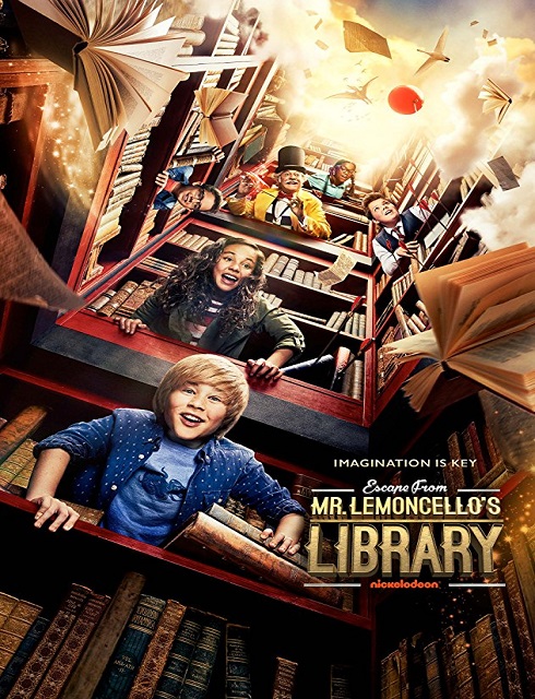 فيلم Escape from Mr Lemoncellos Library 2017 مترجم اون لاين