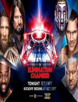 عرض المهرجان السنوي WWE Elimination Chamber 2019 مترجم